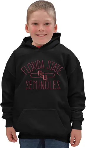 Vista 5 de Blue 84 NCAA - Sudadera con capucha unisex para niños, con licencia oficial de la Ncaa, color secundario