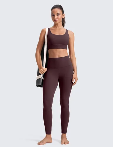 Vista 43 de CRZ YOGA - Butterluxe Leggings de cintura alta para mujer, leggings de entrenamiento, pantalones extrasuaves para hacer yoga o descansar, 28 pulgadas