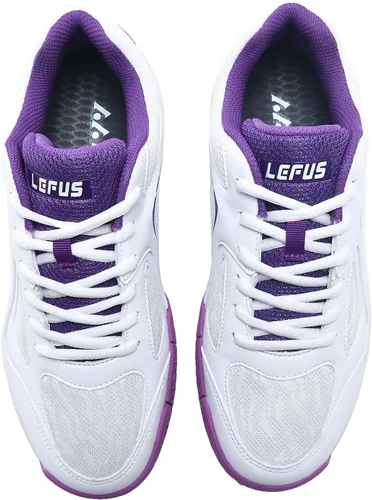 Vista 7 de LEFUS AMZ-P601 - Zapatos de pickleball para mujer, antideslizantes, acolchados, antitorque, transpirables