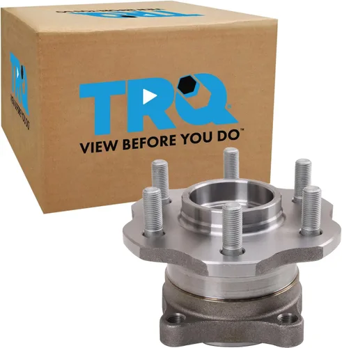 Vista 46 de TRQ Cojinete de rueda lateral del pasajero trasero y conjunto de cubo compatible con Ram ProMaster 1500 ProMaster 2500 ProMaster 3500 2014-2023