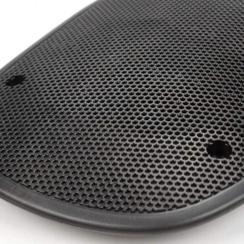 Vista 7 de PIT66 Cubierta de parrilla para altavoz frontal compatible con Chevy Blazer 98-05/98-05 GMC Jimmy rejilla negra
