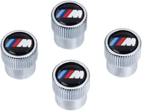 Vista 2 de BMW - OEM original de fábrica - 36110421543 - Tapas para vástagos de válvulas, logo de M (juego de 4)