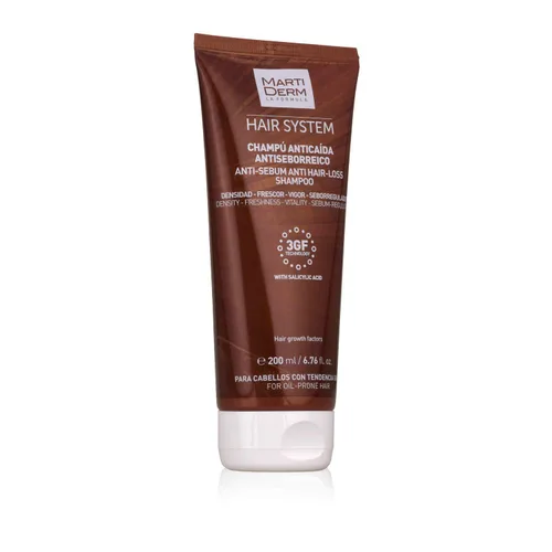 Vista 2 de Martiderm Sistema Capilar 3GF Champú Antiseboréico - 6.8 fl oz