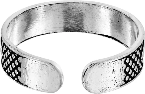 Vista 3 de AeraVida Anillo de plata de ley 925 con diseño de flor de aster, anillo ajustable para mujer de plata de ley Anillo de punta abierta de plata