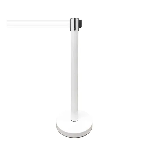 Vista 5 de VIP Crowd Control - Juego de barreras de seguridad con cinturones retráctiles, 91 cm de altura, cinturón de 198 cm y soporte de pared Cinturón