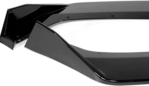 Vista 3 de Kit de 3 bordes de parachoques delantero compatibles con Chevy Corvette C8 2020-2025, alerón de protección con moldura divisora estilo 5VM, difusor