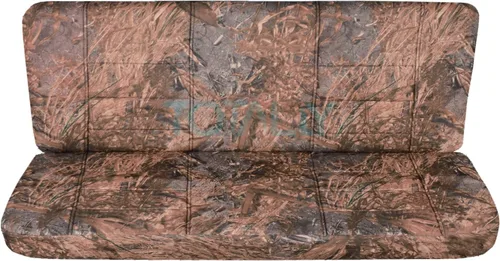 Vista 20 de Totally Covers Fundas de asiento compatibles con camuflaje para camioneta Ford F-150 F-250 F-350 (asiento trasero banco sólido) con/sin respaldo