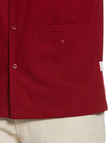 Vista 3 de Cubavera Camisa Guayabera CT Basic para hombre