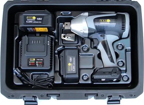 Vista 6 de TSI IW-740 Llave de impacto alimentada por batería sin escobillas de 1/2