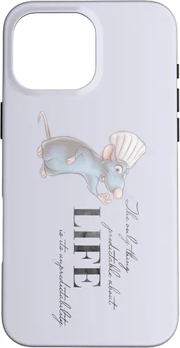 Vista 19 de Disney 100 y Pixar's Ratatouille Remy Impredecible Life Case para iPhone 17