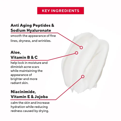 Vista 4 de Mirabella Renueva la crema hidratante diaria que desafía la edad para la cara, hidratante facial ayuda a reducir la apariencia de líneas finas