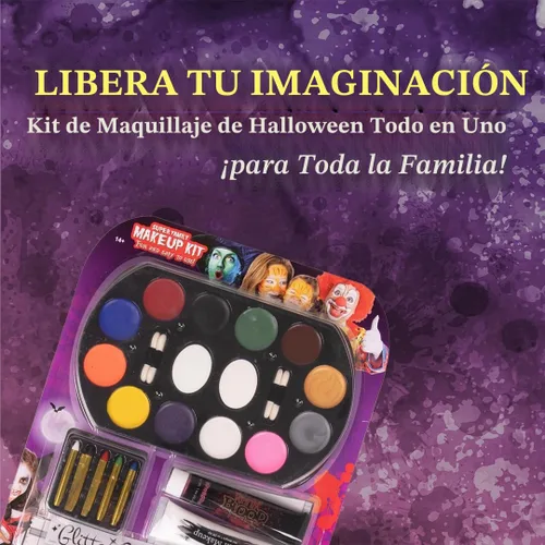 Vista 5 de Kangaroo - Paleta de pintura facial de 12 colores y 5 lápices