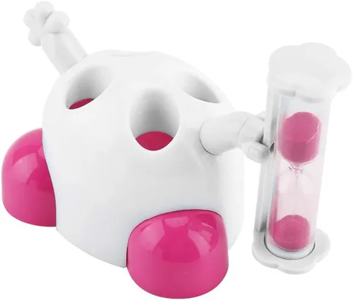 Vista 8 de Temporizadores de cepillado de dientes para niños y niños, soporte para cepillo de dientes con temporizador de cuenta regresiva de 3 minutos