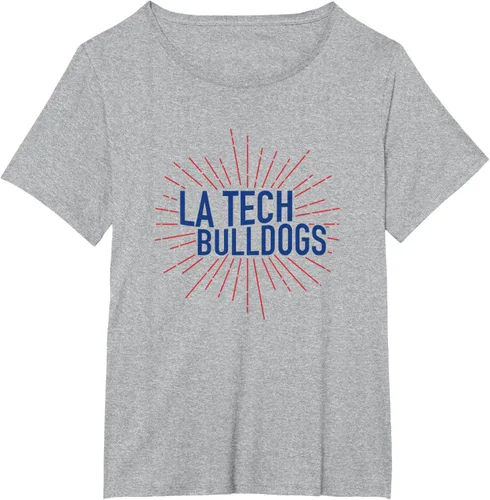 Vista 16 de Camiseta Louisiana Tech Bulldogs Burst, Blanco