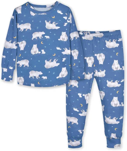 Vista 19 de Gerber Pijama unisexo para bebé y niño pequeño de 2 piezas muy suave con ajuste ceñido con viscosa hecha de eucalipto Sopa de alfabeto