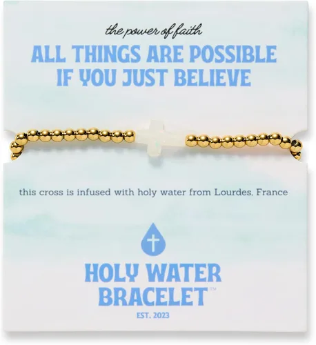 Vista 15 de Pulsera Elástica Holy Water Para Mujeres