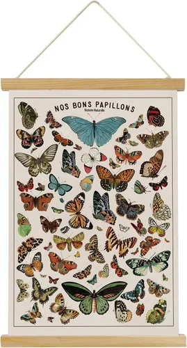 Vista 9 de XIAOAIKA Póster de hierbas aromáticas para pared, impresiones artísticas HD vibrantes y coloridas, estilo rústico de hierbas, póster para colgar
