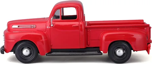 Vista 3 de Maisto Línea de montaje 1:24 1948 Ford F-1 Pick-up, rojo