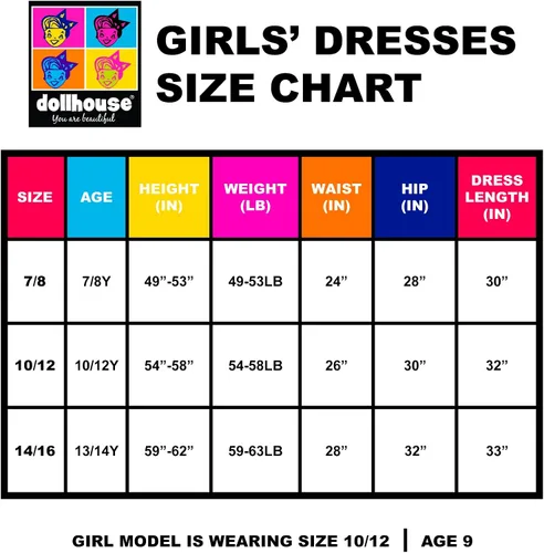 Vista 7 de dollhouse Vestido casual de mezclilla para niñas, vestido de mezclilla de manga larga para niñas, vestidos de vacaciones de invierno para niñas