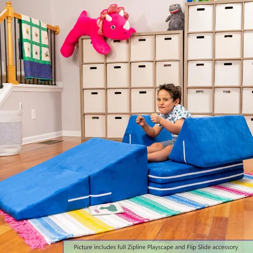 Vista 3 de Jaxx Zipline Playscape - Accesorio abatible, color cereza