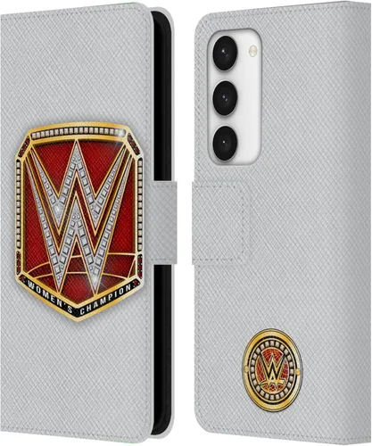 Vista 124 de Head Case Designs Officially Licensed WWE Cruiserweight Champion Title Belts Leather Wallet Case Compatible with Samsung Galaxy A07 4G Campeón