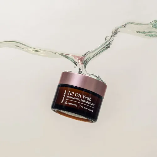 Vista 5 de FLEUR & BEE Hidratante ultra hidratante Limpio, 100% vegano Hidratante de hidratación súper intensa para piel seca con propiedades