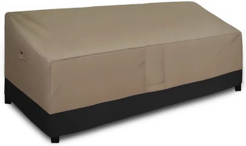Vista 16 de Easy-Going Funda impermeable para muebles de patio, sofá biplaza para exteriores, resistente al viento, duradera