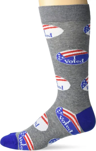 Vista 38 de K. Bell, calcetines retro varsity de lechuga para mujer Adultish (negro)