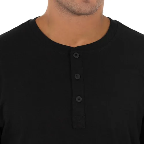 Vista 4 de Chaps Conjunto de pijama Henley y micropolar para hombre