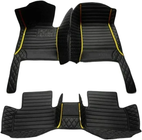 Vista 2 de Alfombrillas personalizadas para Prado Sedan 2000-2023, cobertura completa de accesorios para piso interior del vehículo (beige)