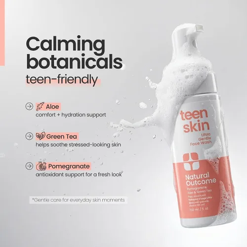 Vista 7 de Natural Outcome Teen Skin - Lavado facial ultra suave para niños, 5 onzas