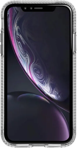 Vista 3 de tech21 Pure Design Liberty Grosvenor - Funda para iPhone XR, transparente, T21-6529