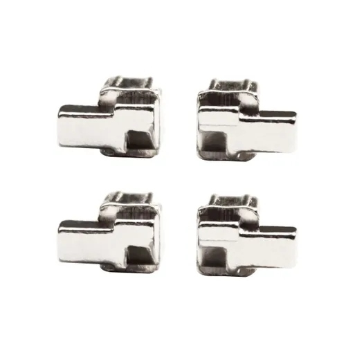 Vista 5 de Cerraduras de repuesto de metal para Nintendo Switch/Switch OLED Joycon Lock Hebillas para NS Switch con tornillos Muelles para pestillos