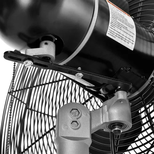 Vista 5 de Ventilador oscilante para montaje en pared CD Premium de 30", motor TEFC, 11,500 CFM, 1/2 HP