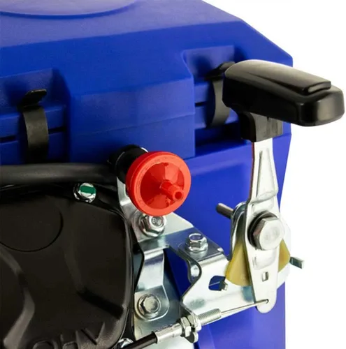 Vista 6 de DuroMax XP23HPE 713cc - Motor V-doble de arranque eléctrico a gasolina de eje horizontal de 1 pulgada, multiusos