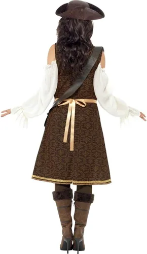 Vista 3 de Smiffy 'sDisfraz de alta mar de mujer Pirate Wench