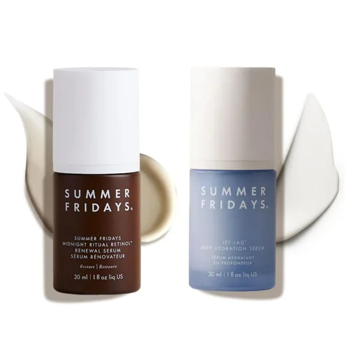 Vista 10 de Summer Fridays Jet Lag - Suero de hidratación profunda, suero facial hidratante para piel seca con glicerina y escualano, ayuda a calmar la piel