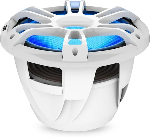 Vista 2 de Garmin Fusion® Signature Series 3i Subwoofers marinos, 12" 1400 vatios CRGBW Sports White Marine Subwoofer
