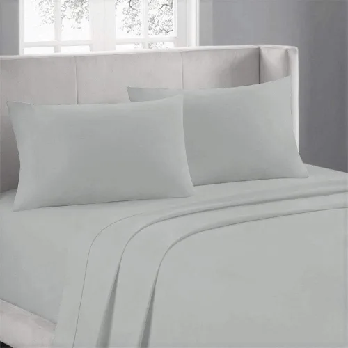 Vista 4 de 1000 hilos 100% algodón egipcio, 4 piezas King Black Solid Sheet Set de sábanas largas de una sola capa, tejido de satén, se adapta a colchones
