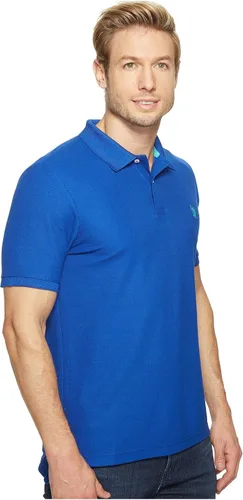 Vista 4 de U.S. Polo Assn. Ultimate playera estilo polo de piqué para mujer