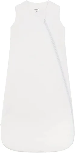 Vista 15 de HAPIU Saco de dormir unisex de rayón hecho de bambú TOG 1.0, cremallera premium de 2 vías, manta portátil para bebé All-Night Comfort, Buttery