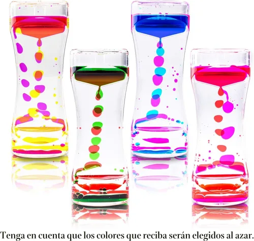Vista 5 de Super Z Outlet Burbujeador Líquido de Movimiento para Juego Sensorial, Juguete para Inquietos, Actividad para Niños, Decoración de Escritorio