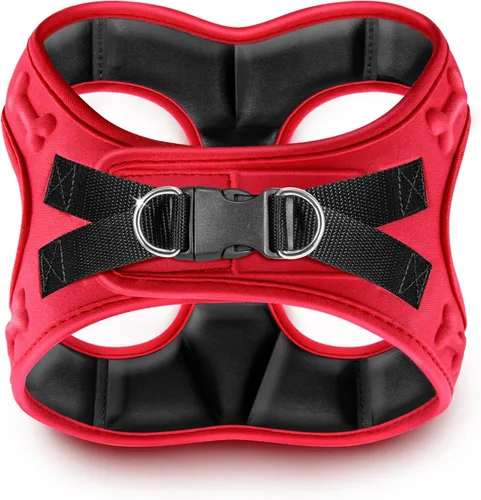 Vista 10 de Arnés de Ajuste Cómodo Step-in para Perros y Cachorros - Arnés de Chaleco Cómodo para Perros para Todo Clima: Ajustable, Suavemente Acolchado, Fácil