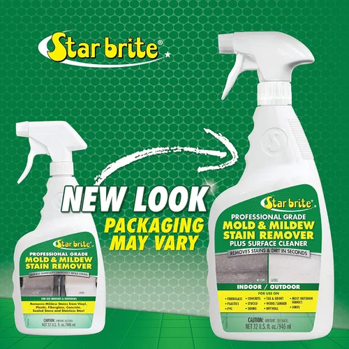 Vista 6 de STAR BRITE Eliminador de manchas de moho y hongos de grado profesional - 32 onzas (120032)