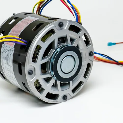 Vista 4 de NBK 20585 Motor del soplador del manipulador de aire del horno 1/2 a 1/6 HP 1075 RPM 115 voltios reemplazo para 5460 4 velocidades