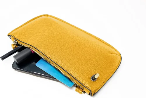 Vista 6 de Joy Susan Mini cruz para mujer bolso de mano de pulsera, Dorado (Goldenrod)