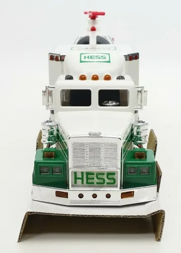 Vista 2 de Hess Transportador de camiones de gasolina con helicóptero 2006