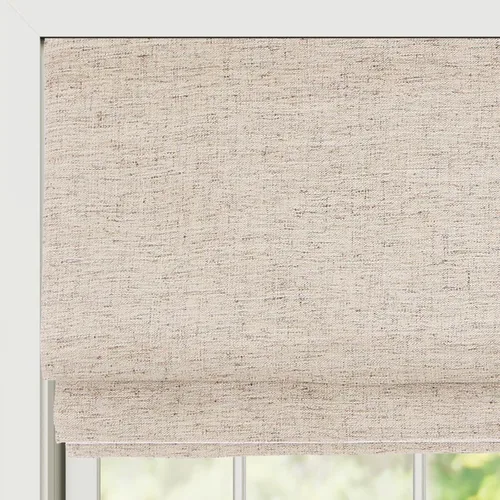 Vista 9 de Persianas Romanas de Bambú, Persianas de Madera Tejida Personalizadas sin Cordón, Persianas de Bambú Natural con Filtrado de Luz Natural