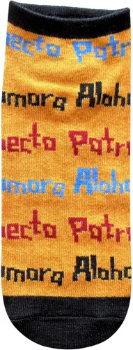 Vista 5 de Hyp Harry Potter Hedwig Muggle Spells JuniorsMujeres Paquete de 5 Calcetines de tobillo Talla 4-10
