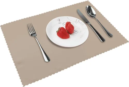 Vista 10 de Rectangular Placemats Set of 4, Heat Resistant Arizona Flag Printed Kitchen Dining Table Mats